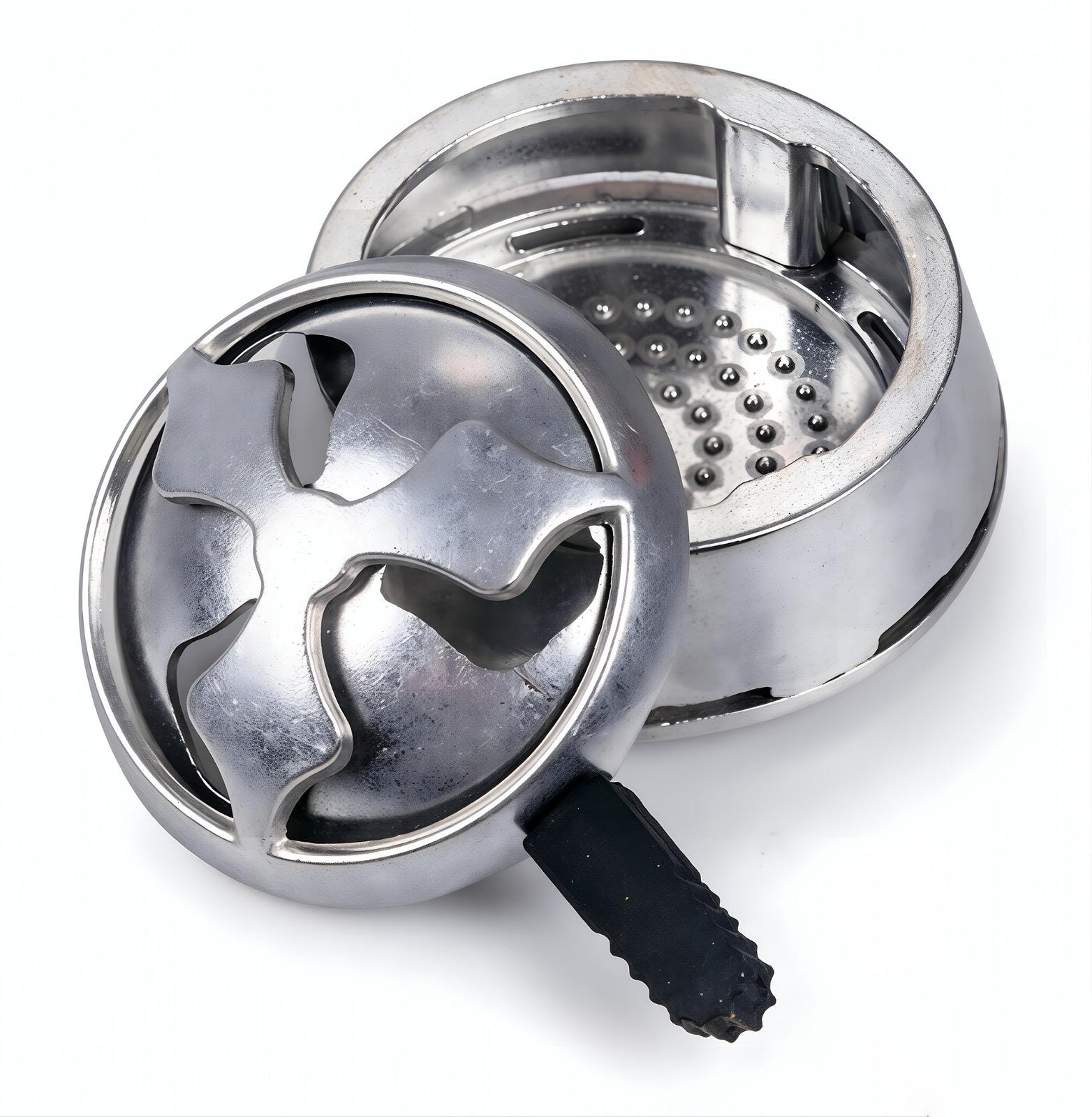 Système de Chauffe en Métal Inox (Type Kaloud) - Régulateur Thermique pour Chicha