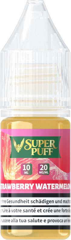 E-Liquide Super Puff - Strawberry Watermelon - 10ml (20mg)