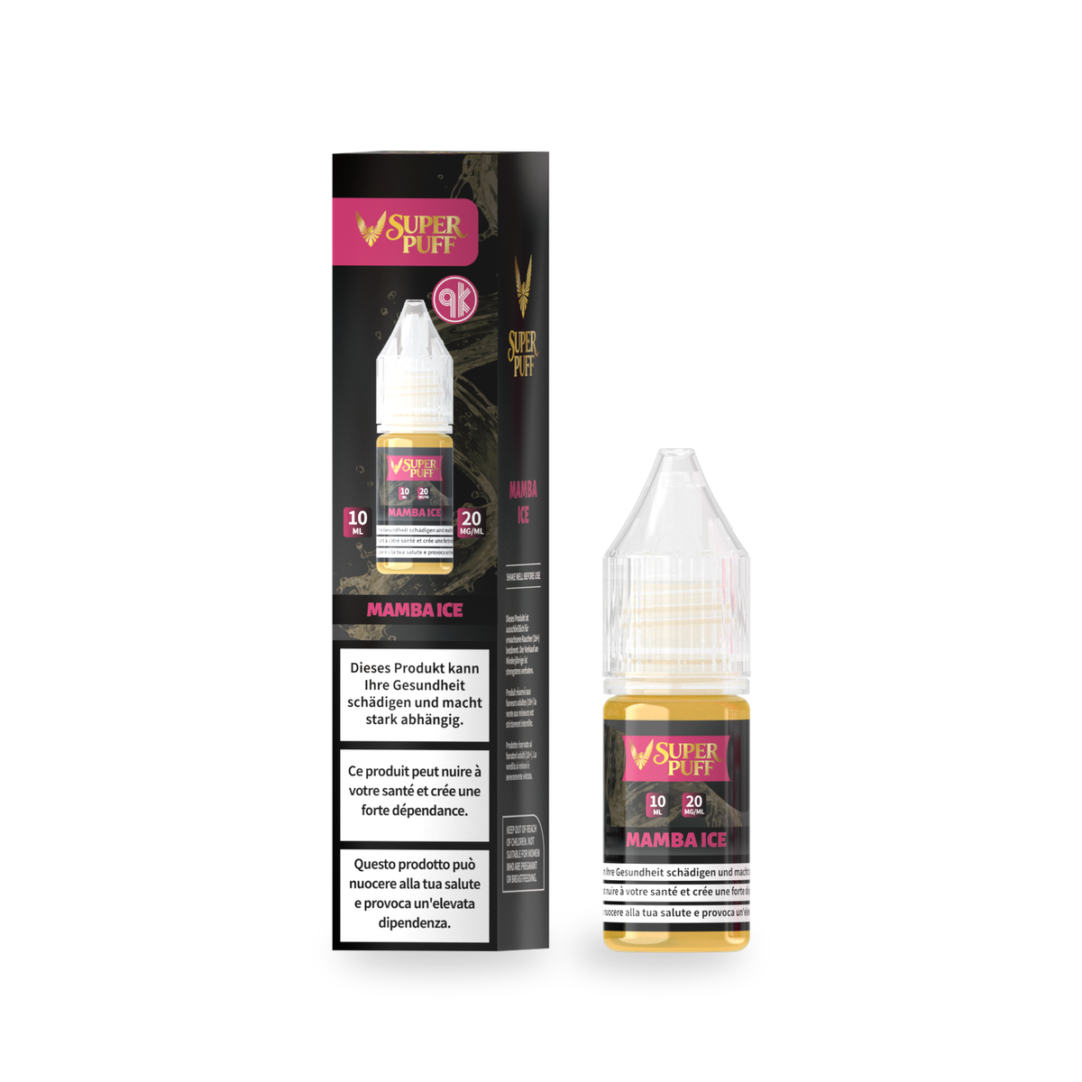 E-Liquid Super Puff - Mamba Ice - 10ml (20mg)